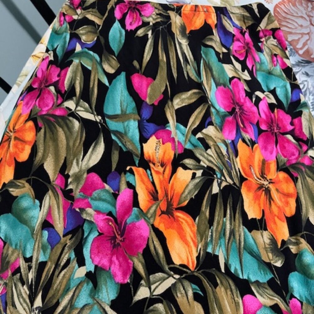 Floral Maxi Skirt